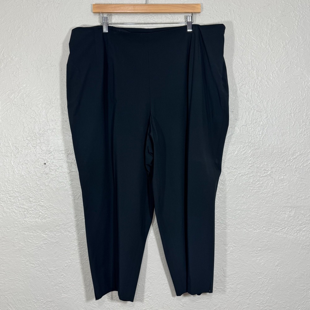 Vtg 90s Talbots Dress Pants 24W Japan Stretch Cropped Old Money Capsule Minimal